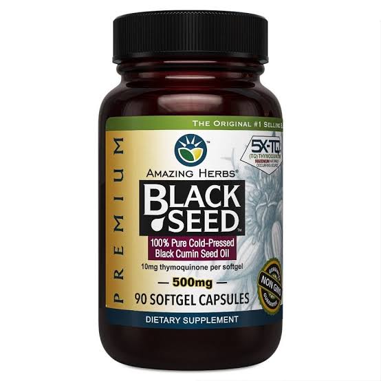 Amazing Herbs Black Seed Oil Capsules