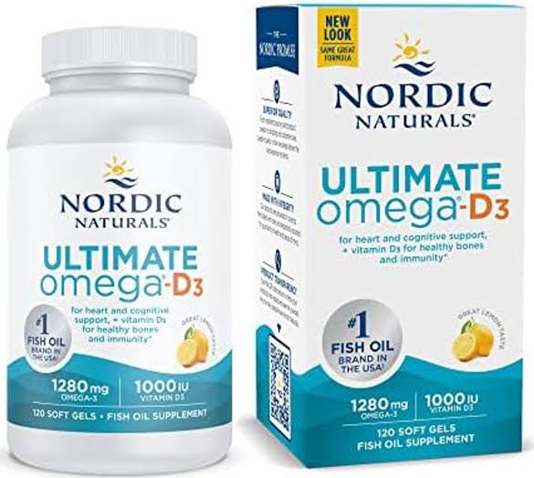 Nordic Naturals Ultimate Omega + D3